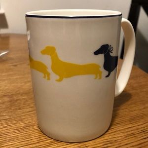 Kate Spade Dachshund mug